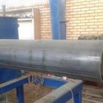 خط تولید لوله 12 اینچ جدار چاهی فلزی کارکرده در تهران